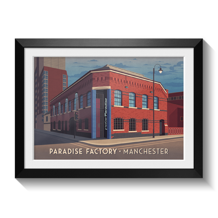 Paradise Factory Manchester Nightclub Poster