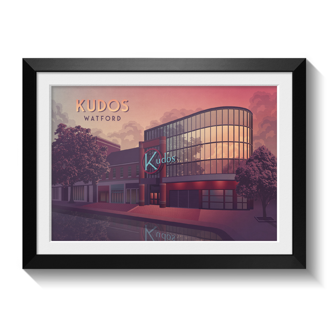Kudos Watford Nightclub Poster