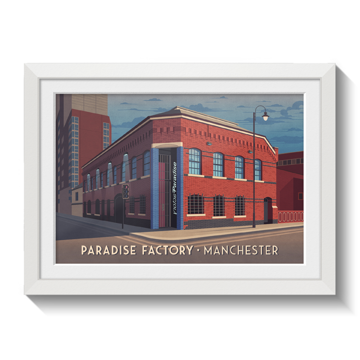 Paradise Factory Manchester Nightclub Poster