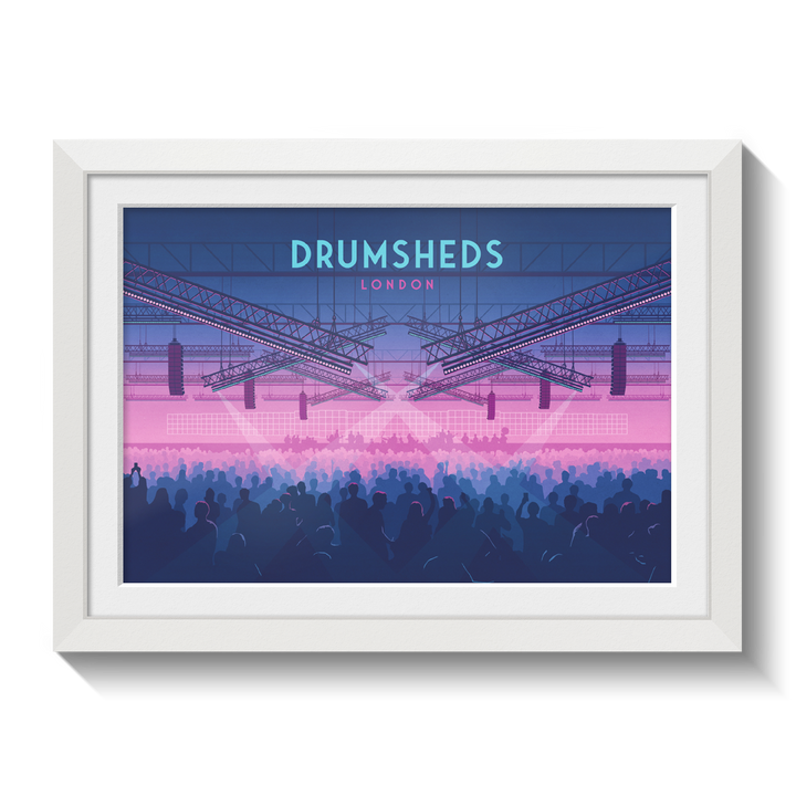 Drumsheds London Nightclub Poster