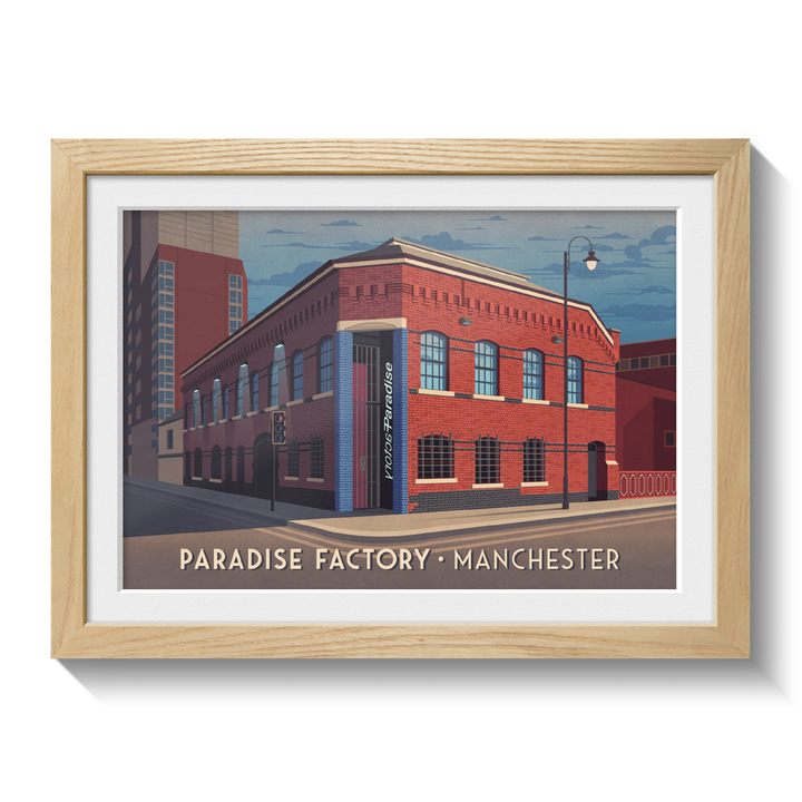 Paradise Factory Manchester Nightclub Poster