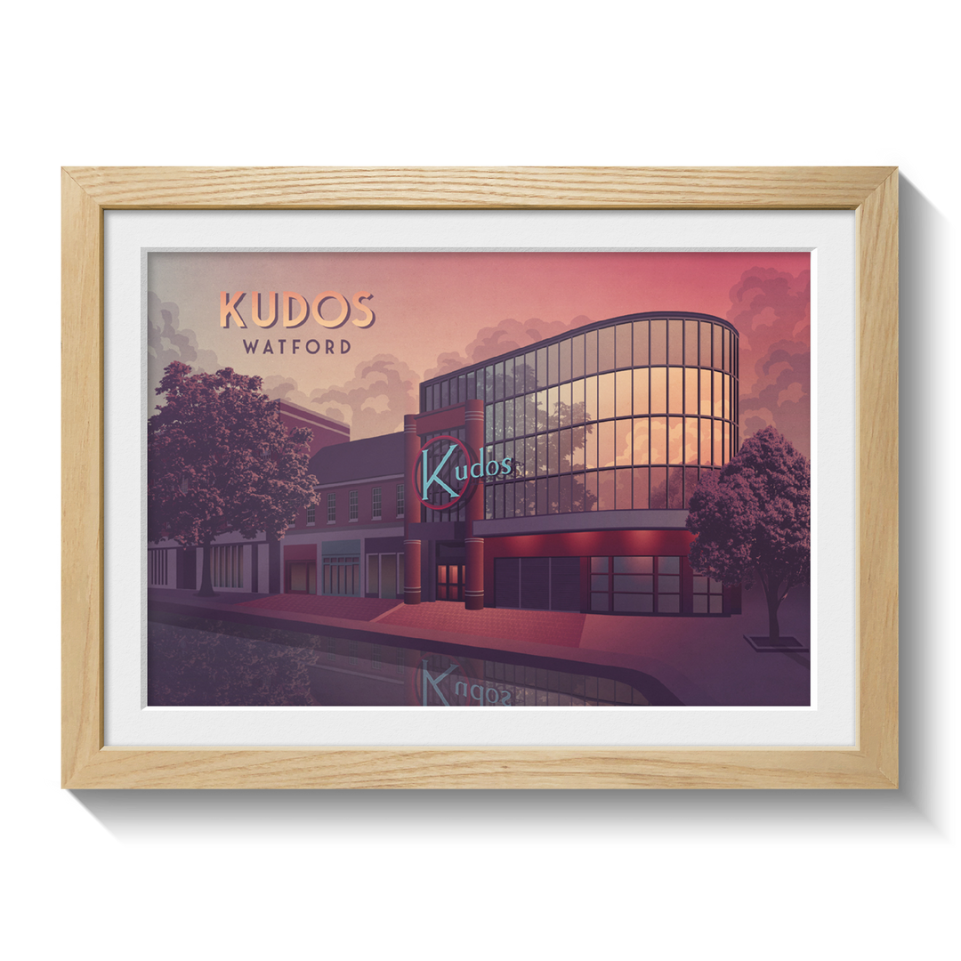 Kudos Watford Nightclub Poster