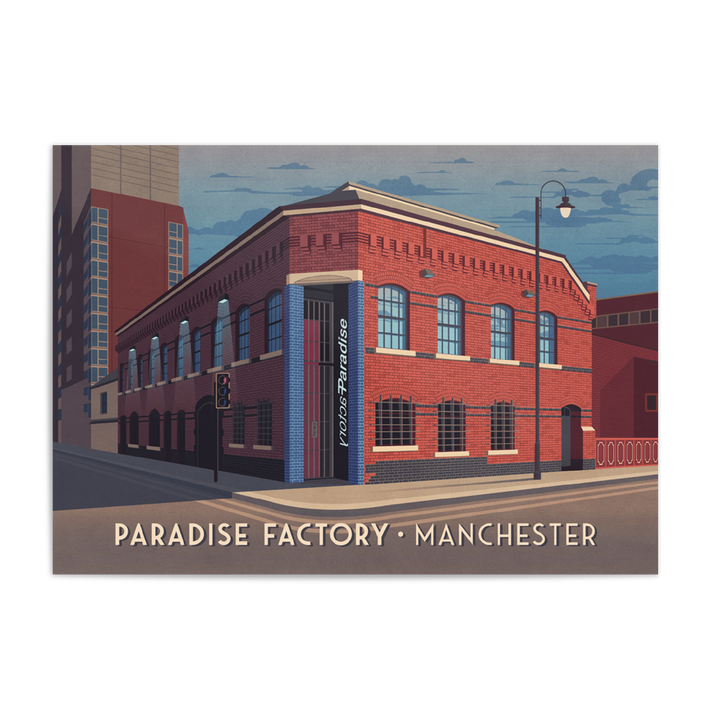 Paradise Factory Manchester Nightclub Poster
