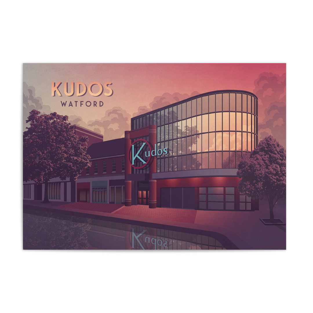 Kudos Watford Nightclub Poster