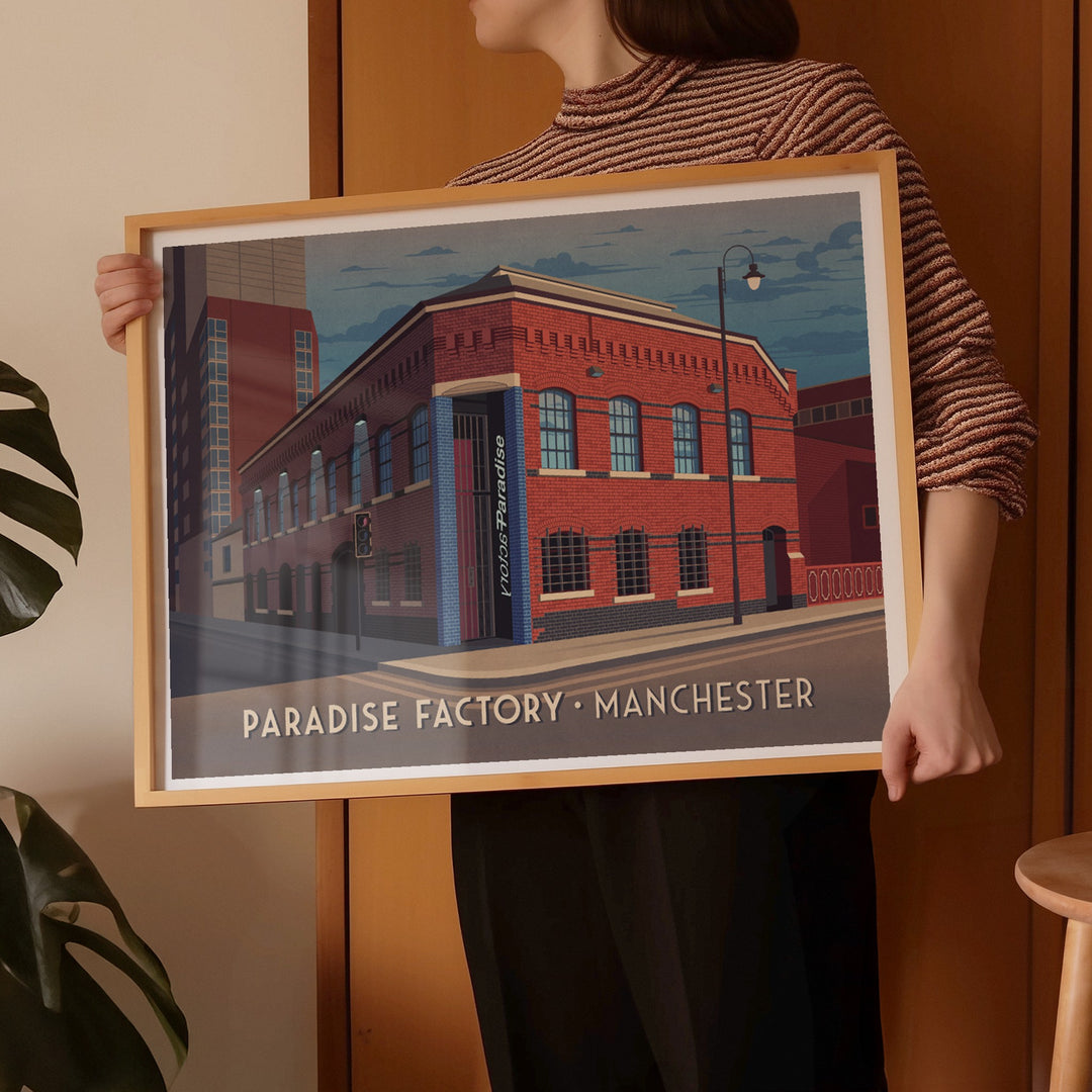 Paradise Factory Manchester Nightclub Poster