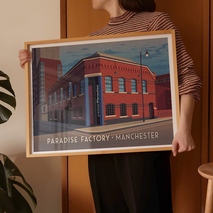Paradise Factory Manchester Nightclub Poster