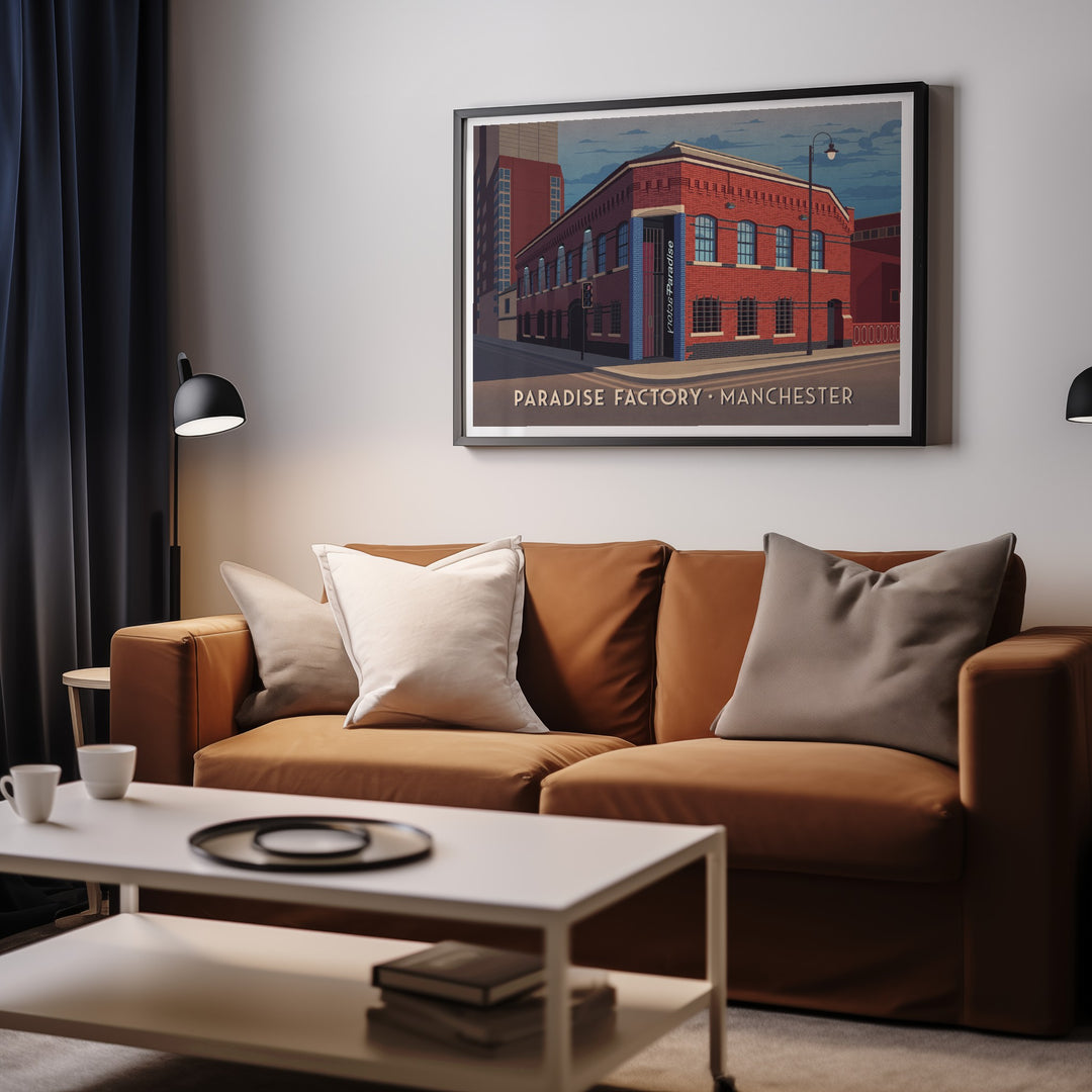 Paradise Factory Manchester Nightclub Poster