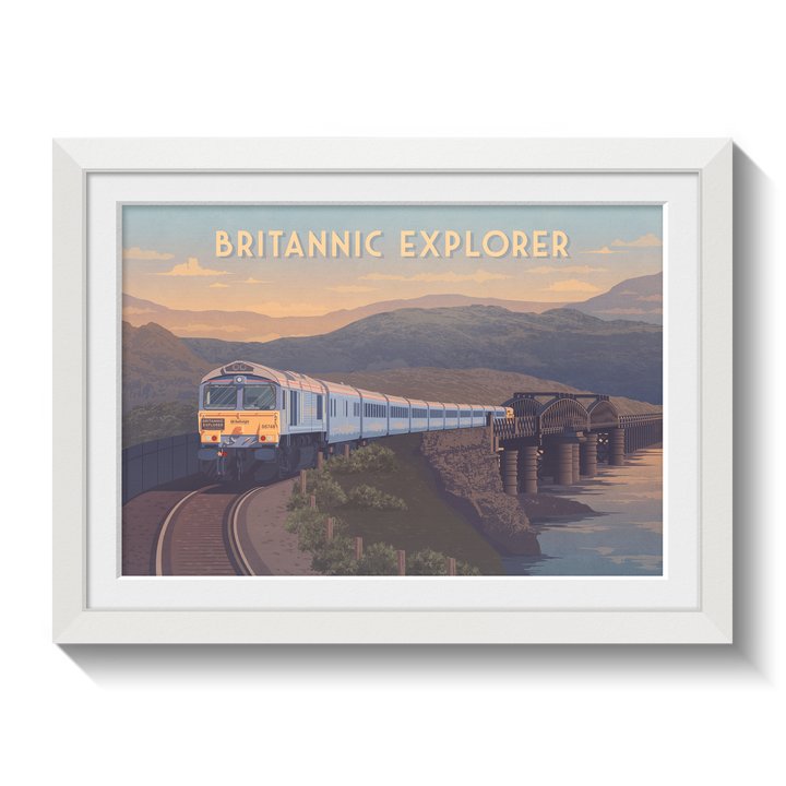 Britannic Explorer Travel Poster