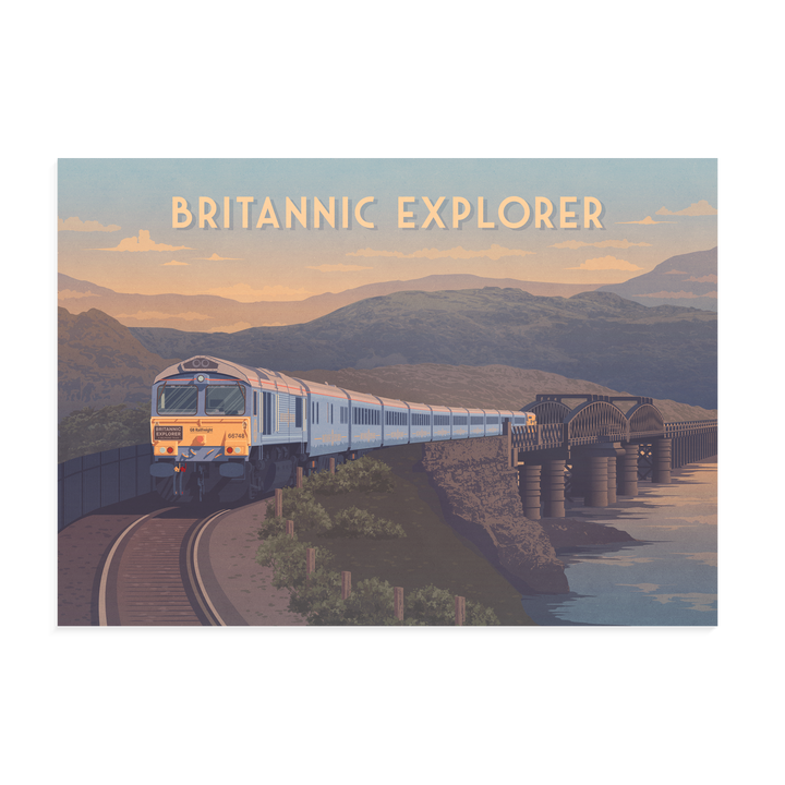Britannic Explorer Travel Poster