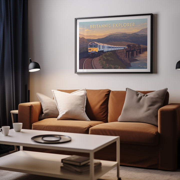 Britannic Explorer Travel Poster