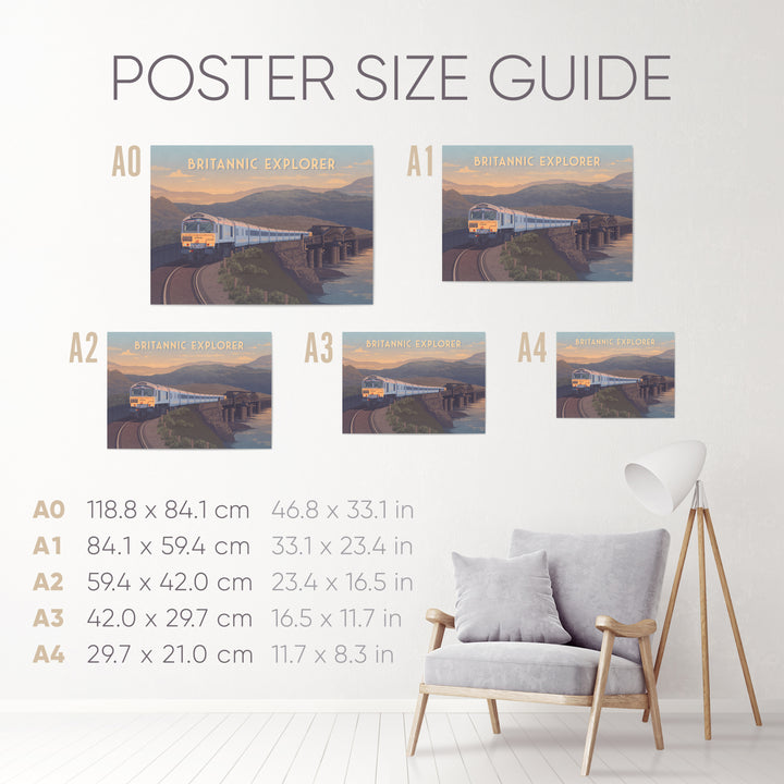 Britannic Explorer Travel Poster