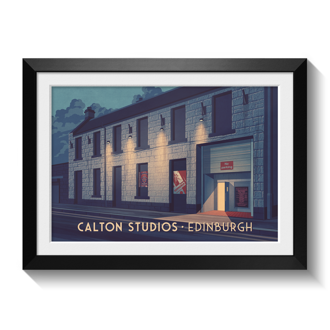 Calton Studios Edinburgh Poster