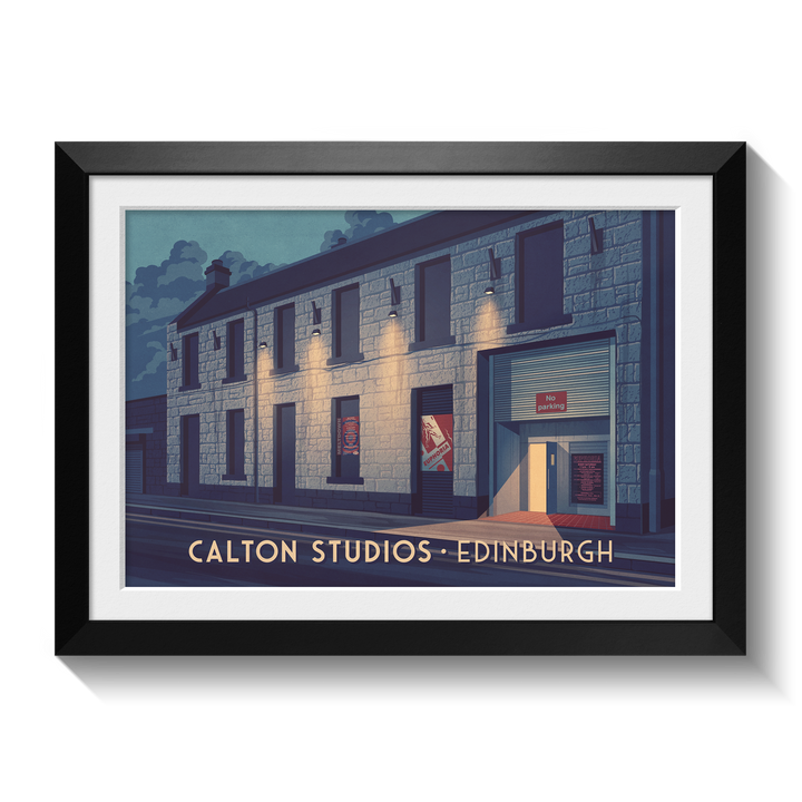 Calton Studios Edinburgh Poster