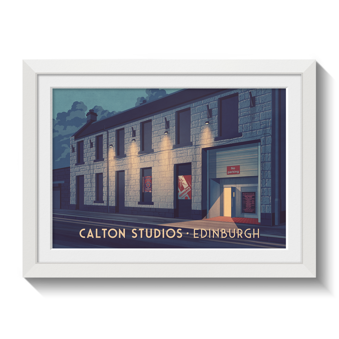 Calton Studios Edinburgh Poster