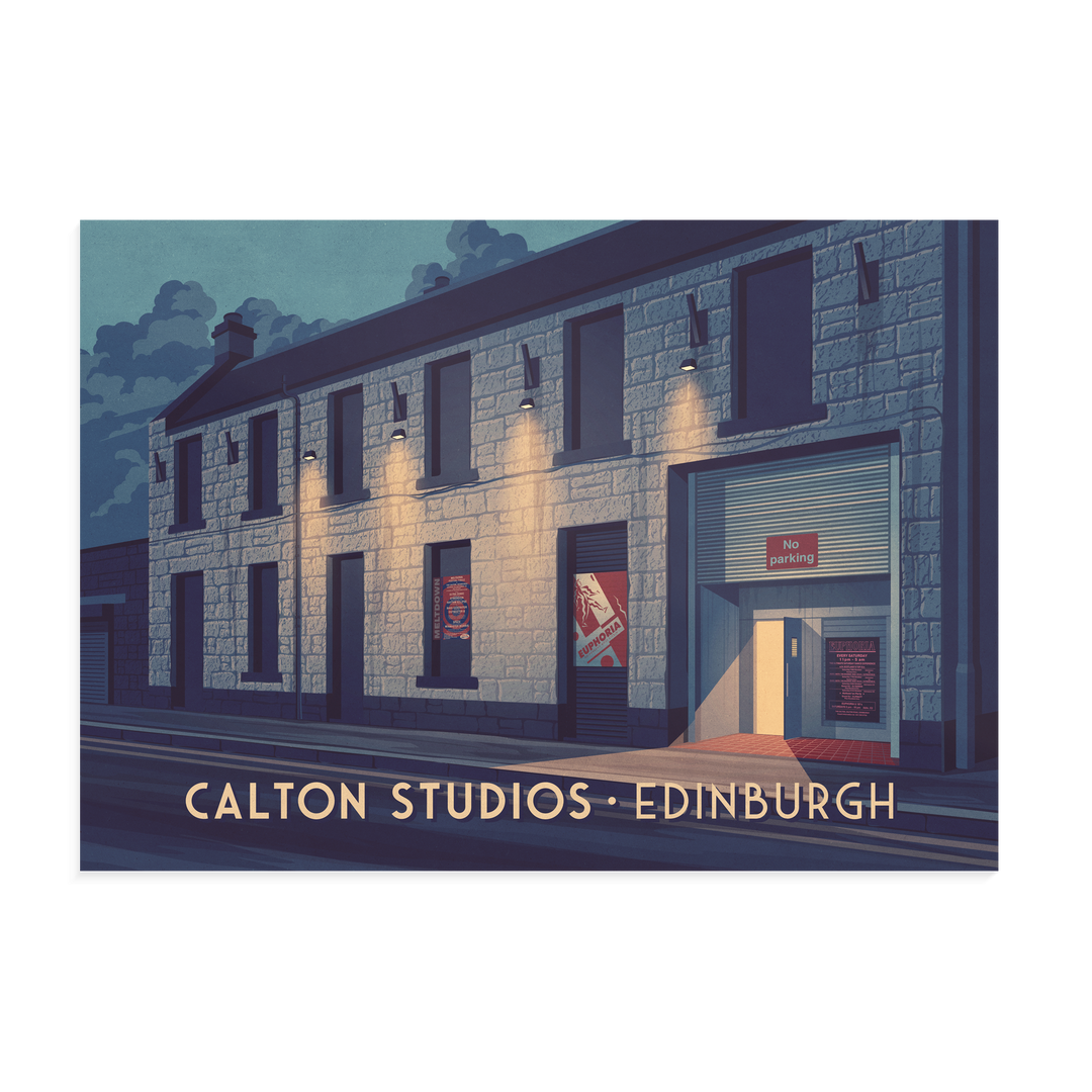 Calton Studios Edinburgh Poster