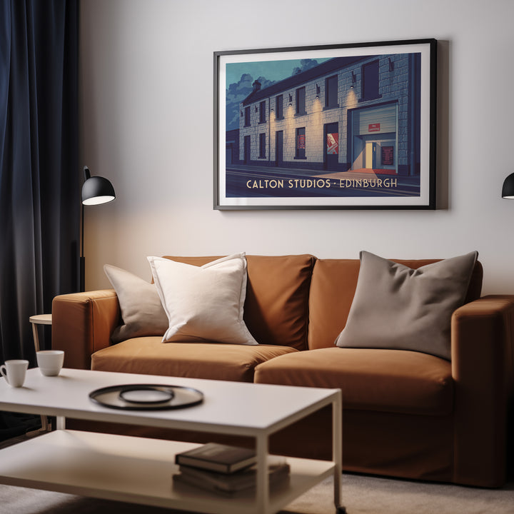 Calton Studios Edinburgh Poster