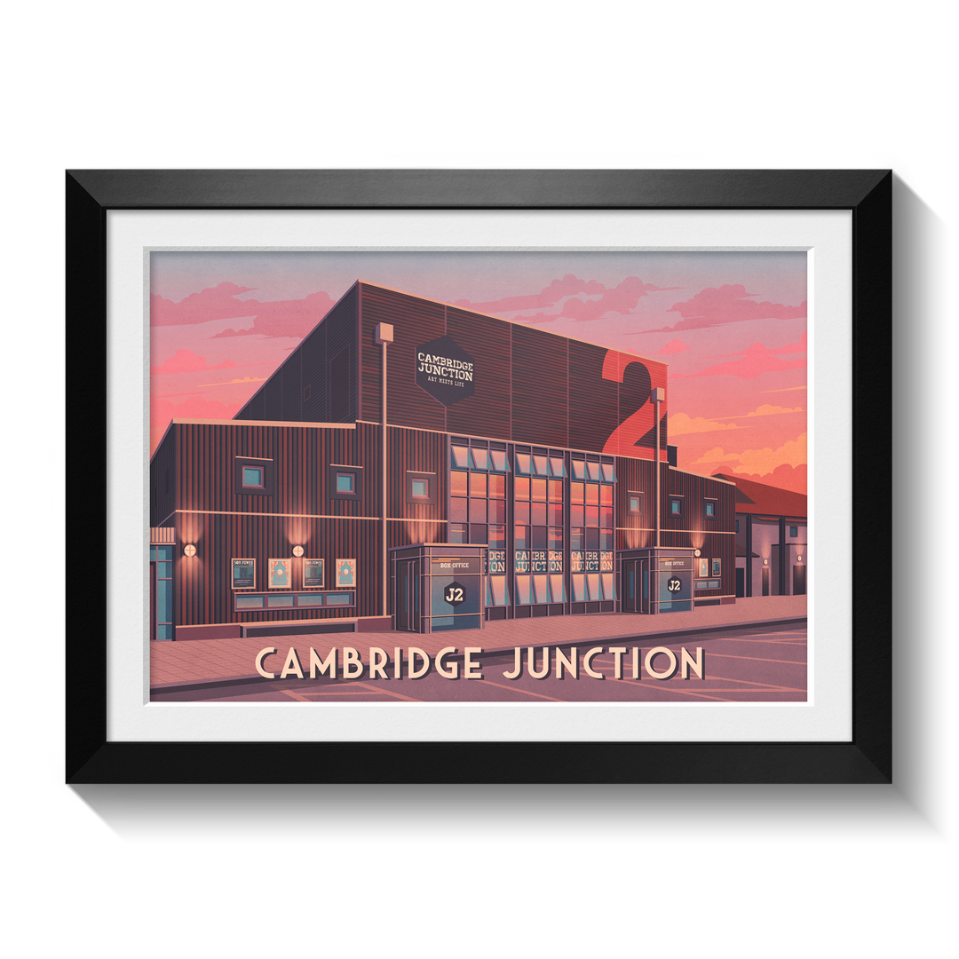 Cambridge Junction Travel Poster