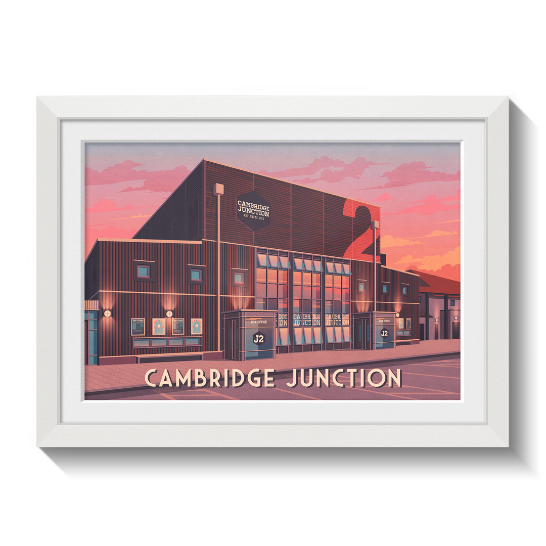 Cambridge Junction Travel Poster