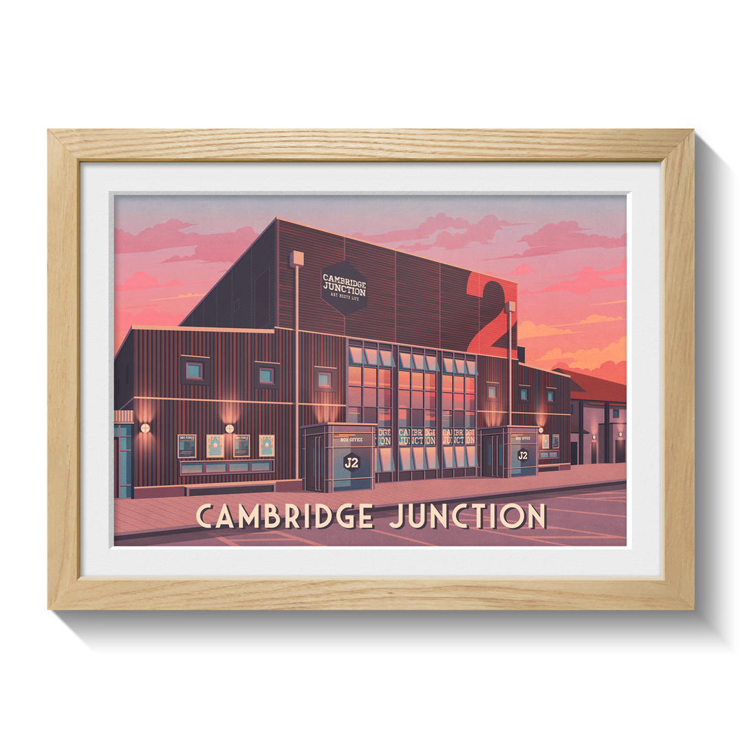 Cambridge Junction Travel Poster