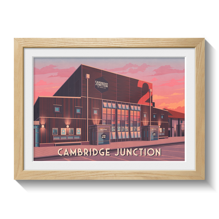 Cambridge Junction Travel Poster