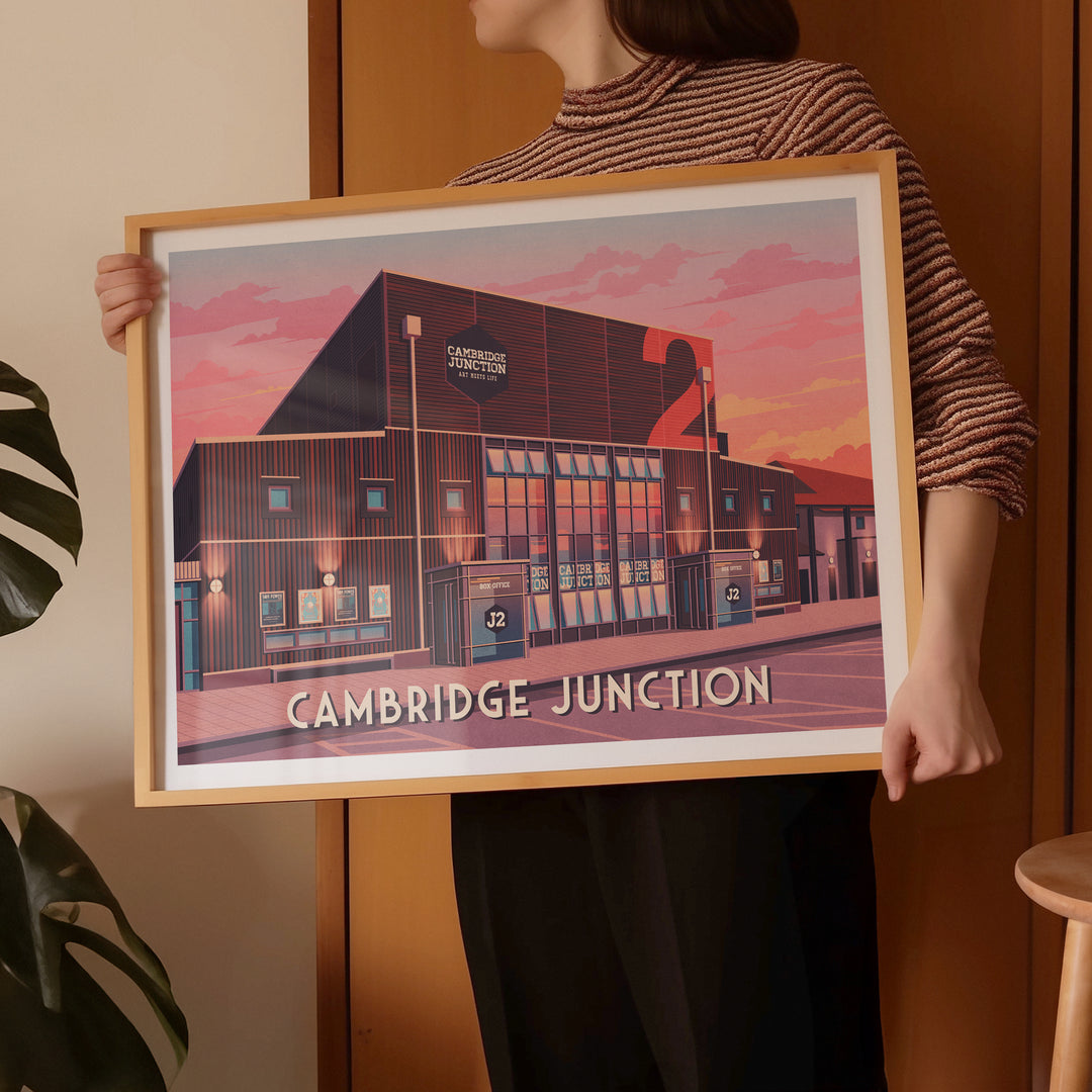 Cambridge Junction Travel Poster