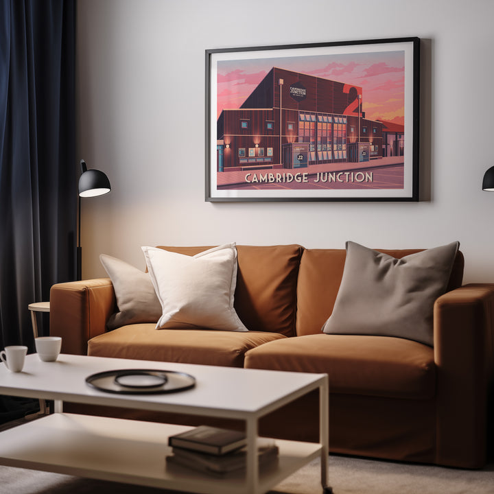 Cambridge Junction Travel Poster