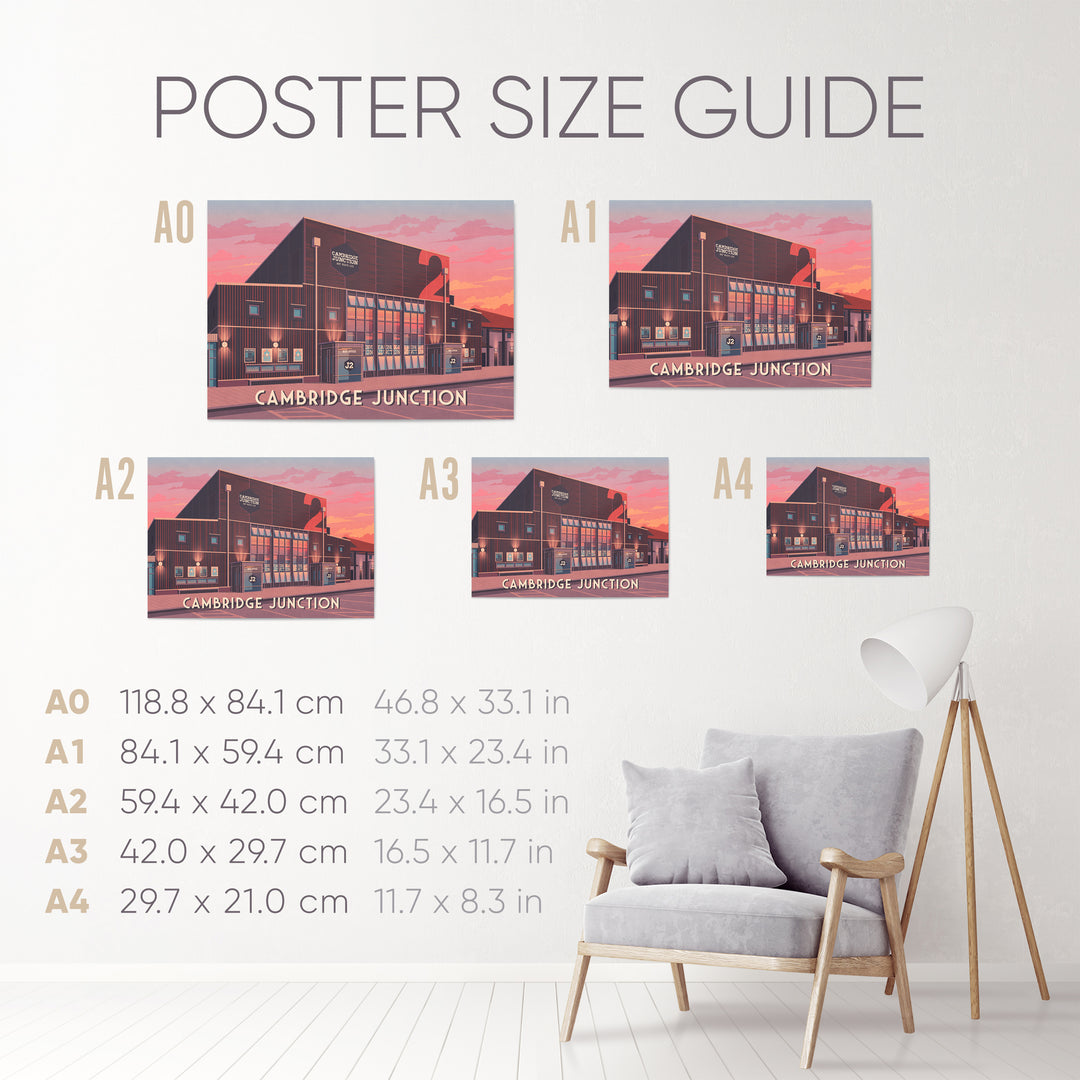 Cambridge Junction Travel Poster