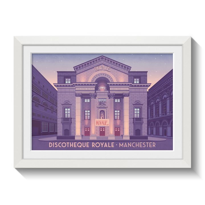 Discotheque Royale Nightclub Manchester Poster