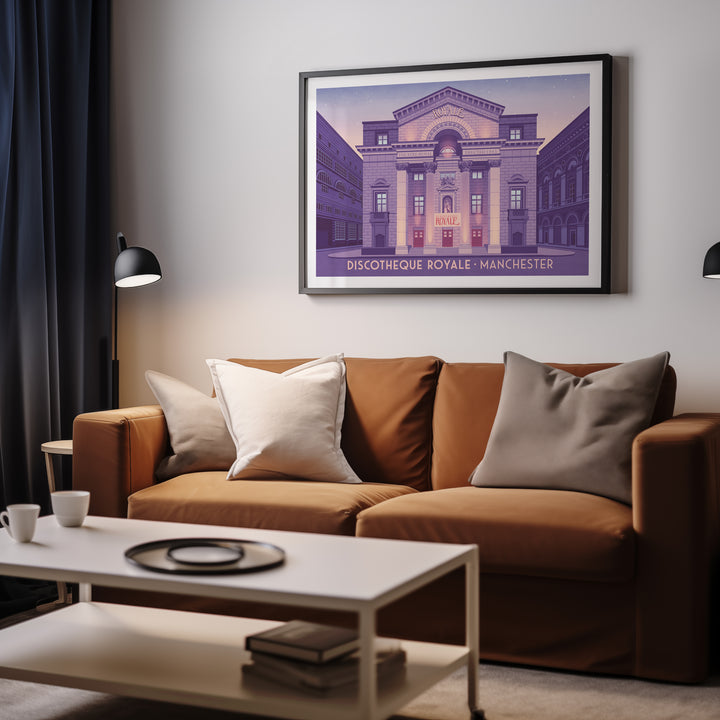 Discotheque Royale Nightclub Manchester Poster