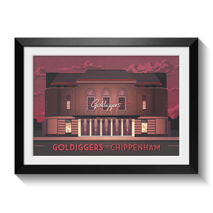 Goldiggers Chippenham London Poster