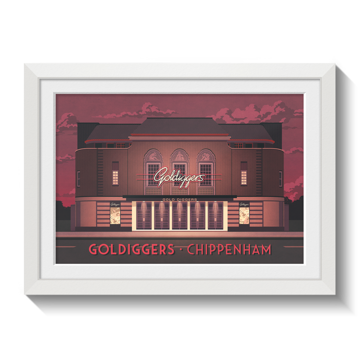 Goldiggers Chippenham London Poster