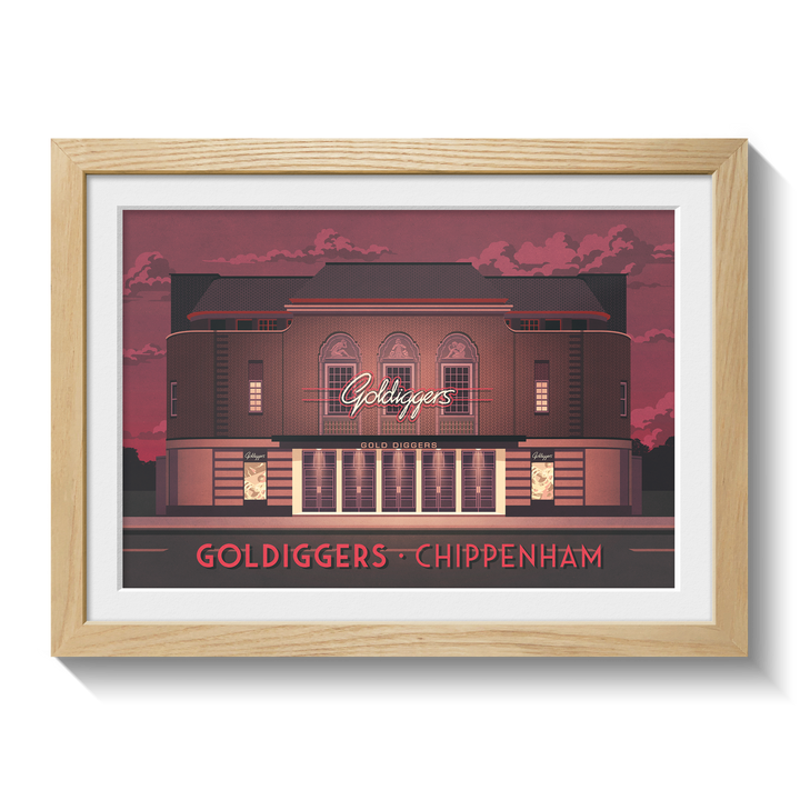 Goldiggers Chippenham London Poster