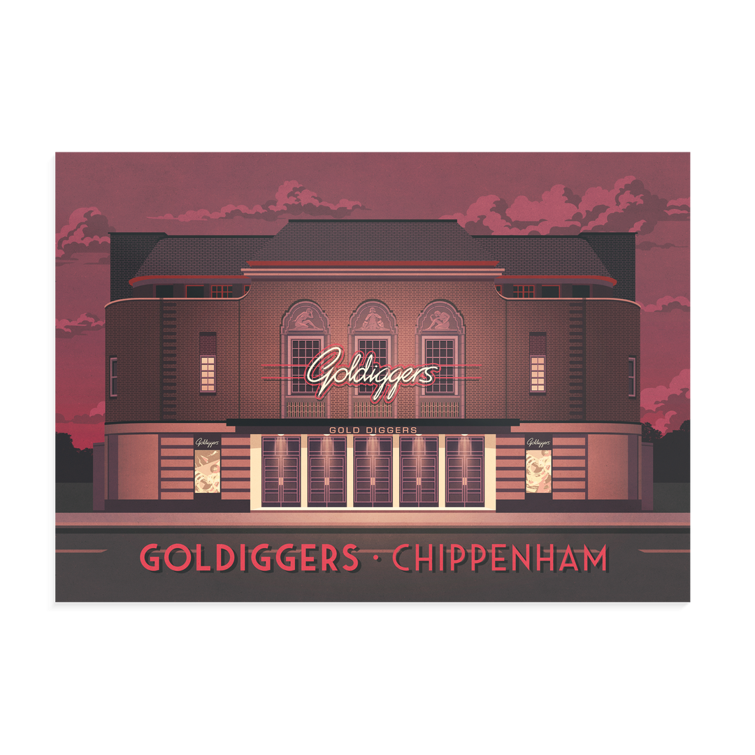 Goldiggers Chippenham London Poster