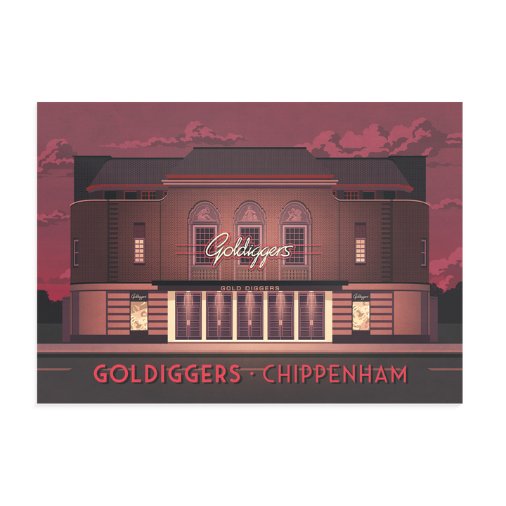 Goldiggers Chippenham London Poster