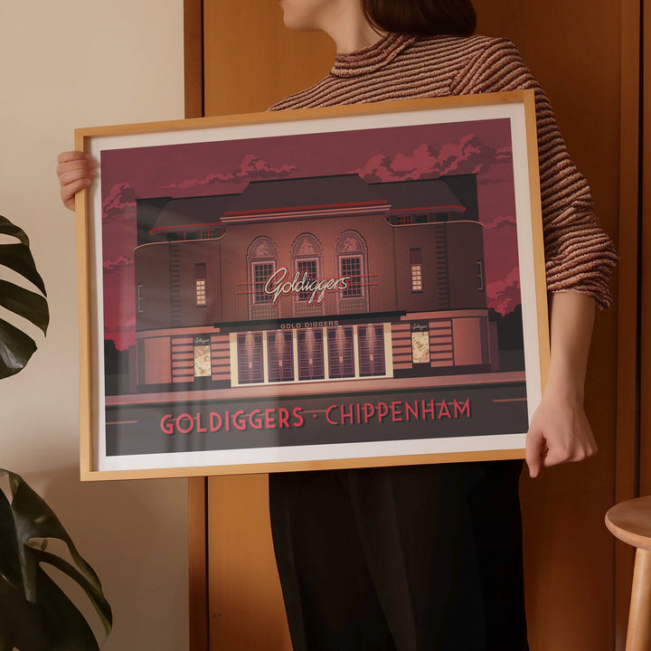 Goldiggers Chippenham London Poster