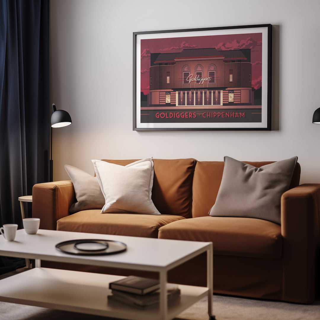 Goldiggers Chippenham London Poster