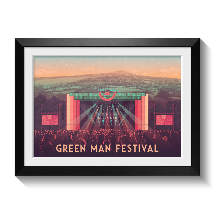 Green Man Festival Wales Poster