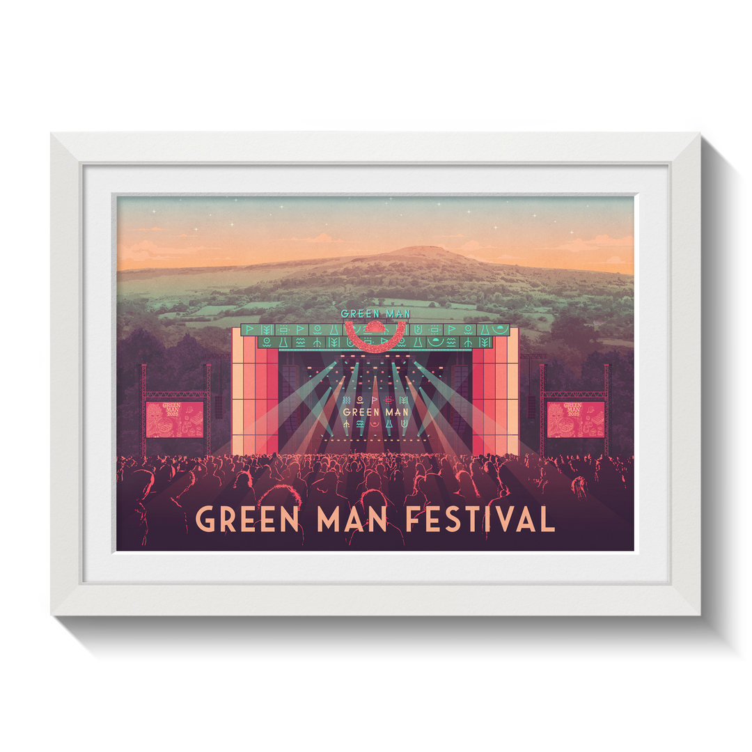 Green Man Festival Wales Poster