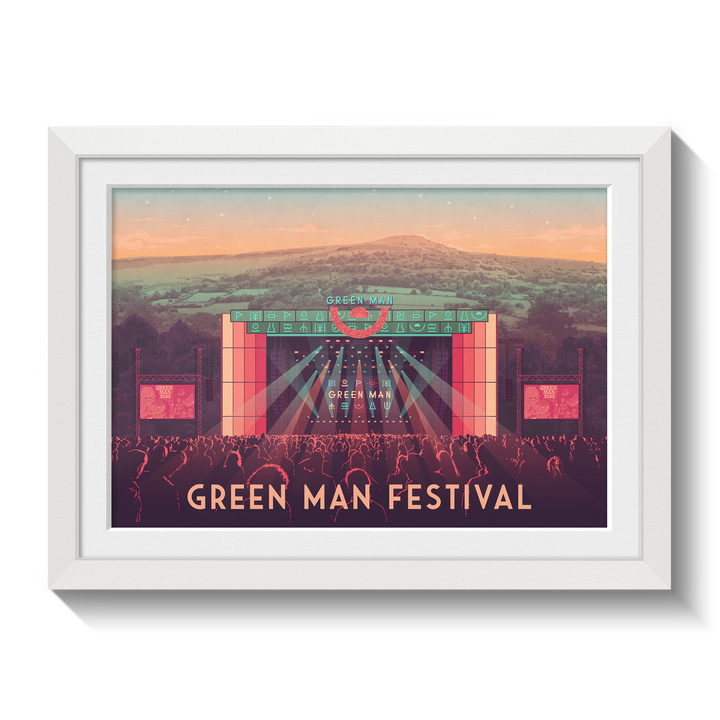 Green Man Festival Wales Poster
