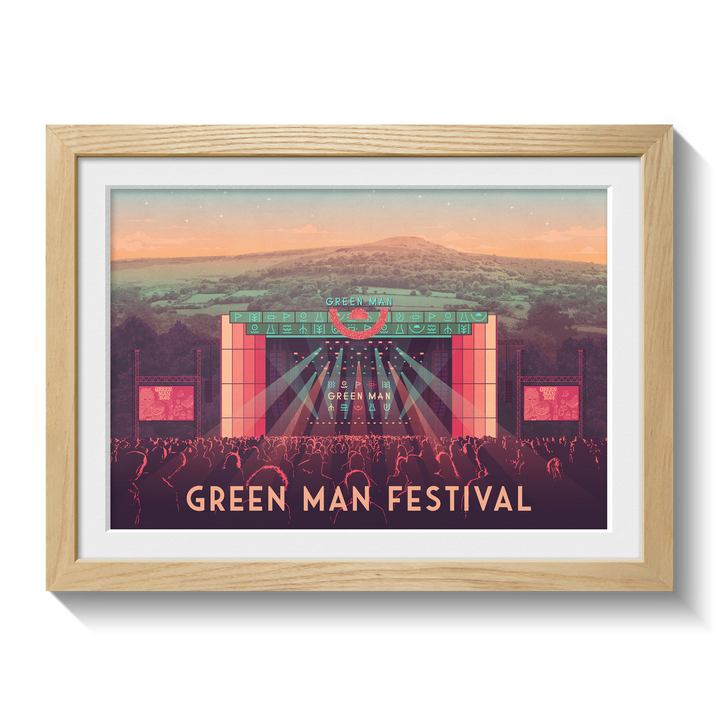 Green Man Festival Wales Poster