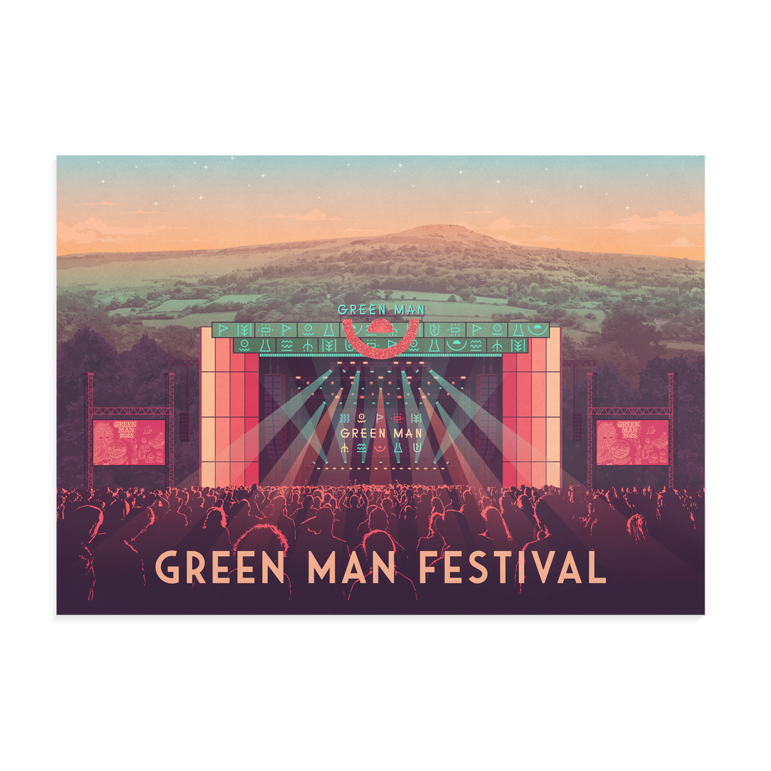 Green Man Festival Wales Poster