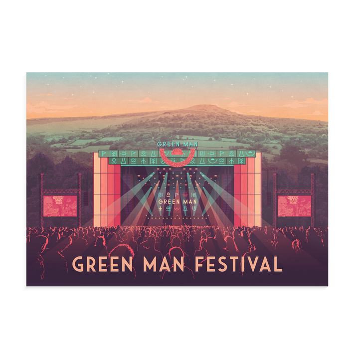 Green Man Festival Wales Poster