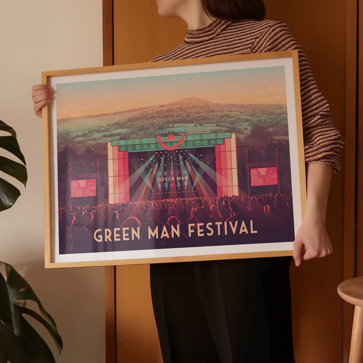 Green Man Festival Wales Poster