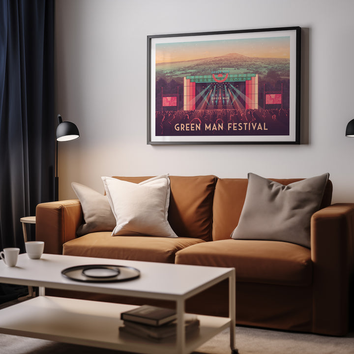 Green Man Festival Wales Poster