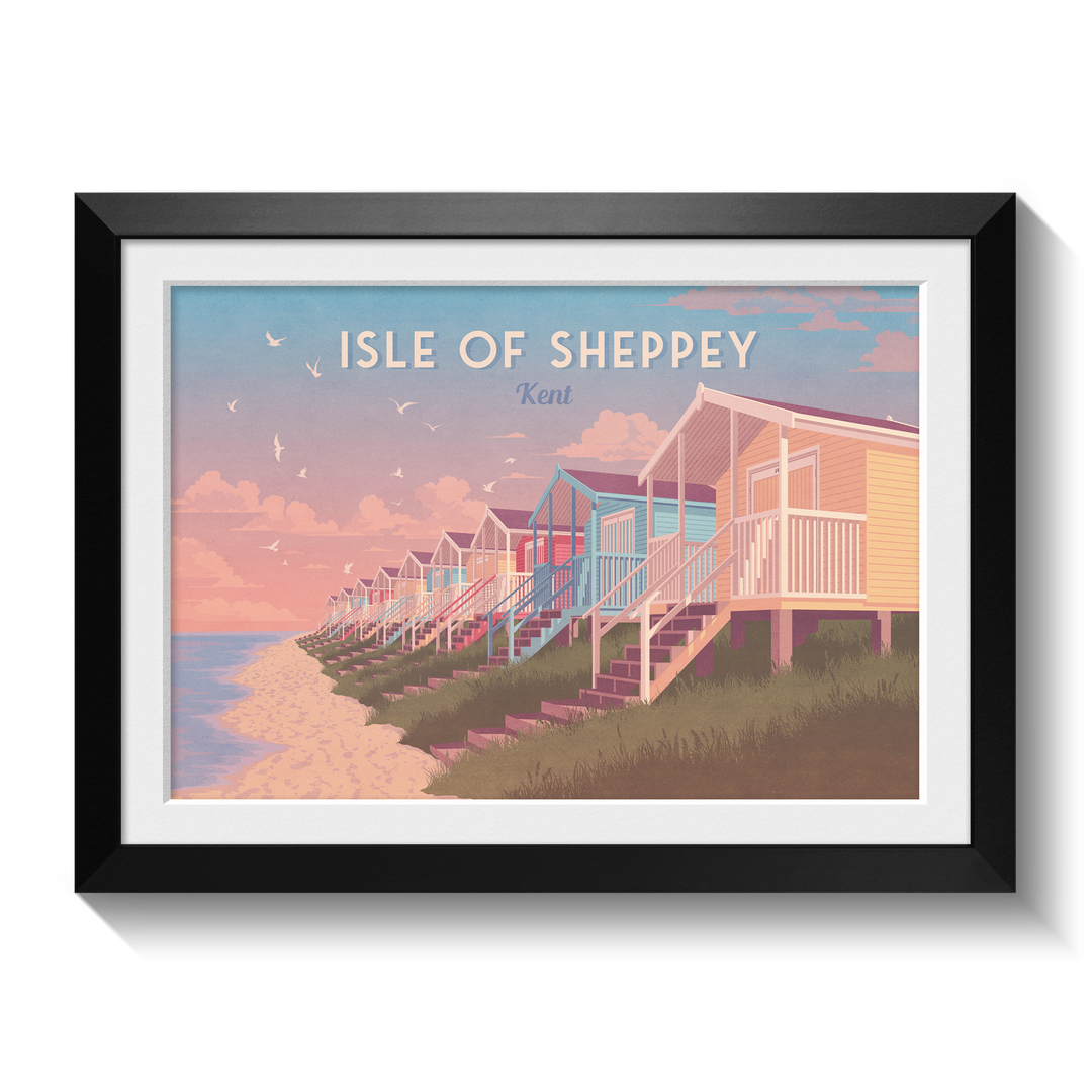 Isle of Sheppey Travel Poster