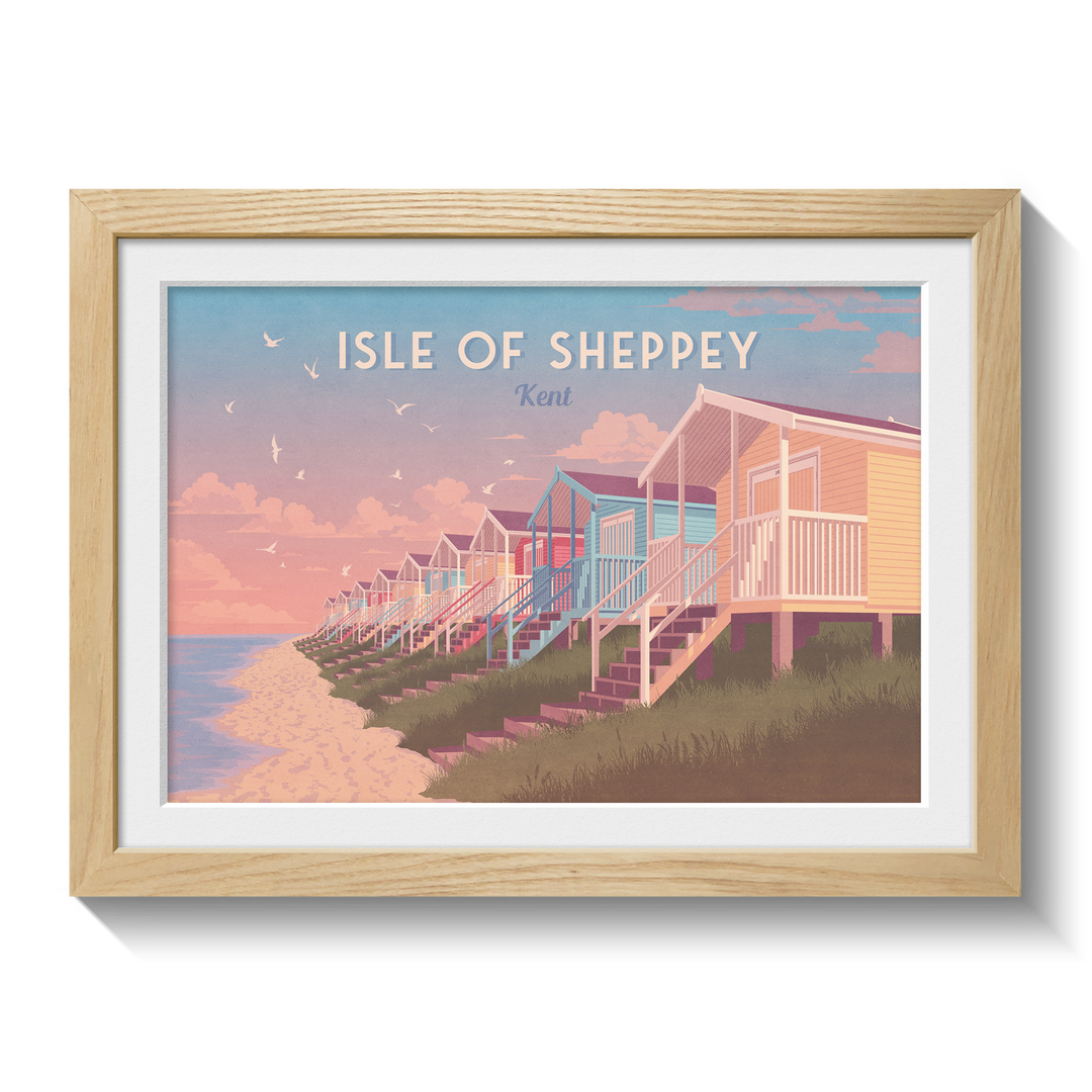 Isle of Sheppey Travel Poster