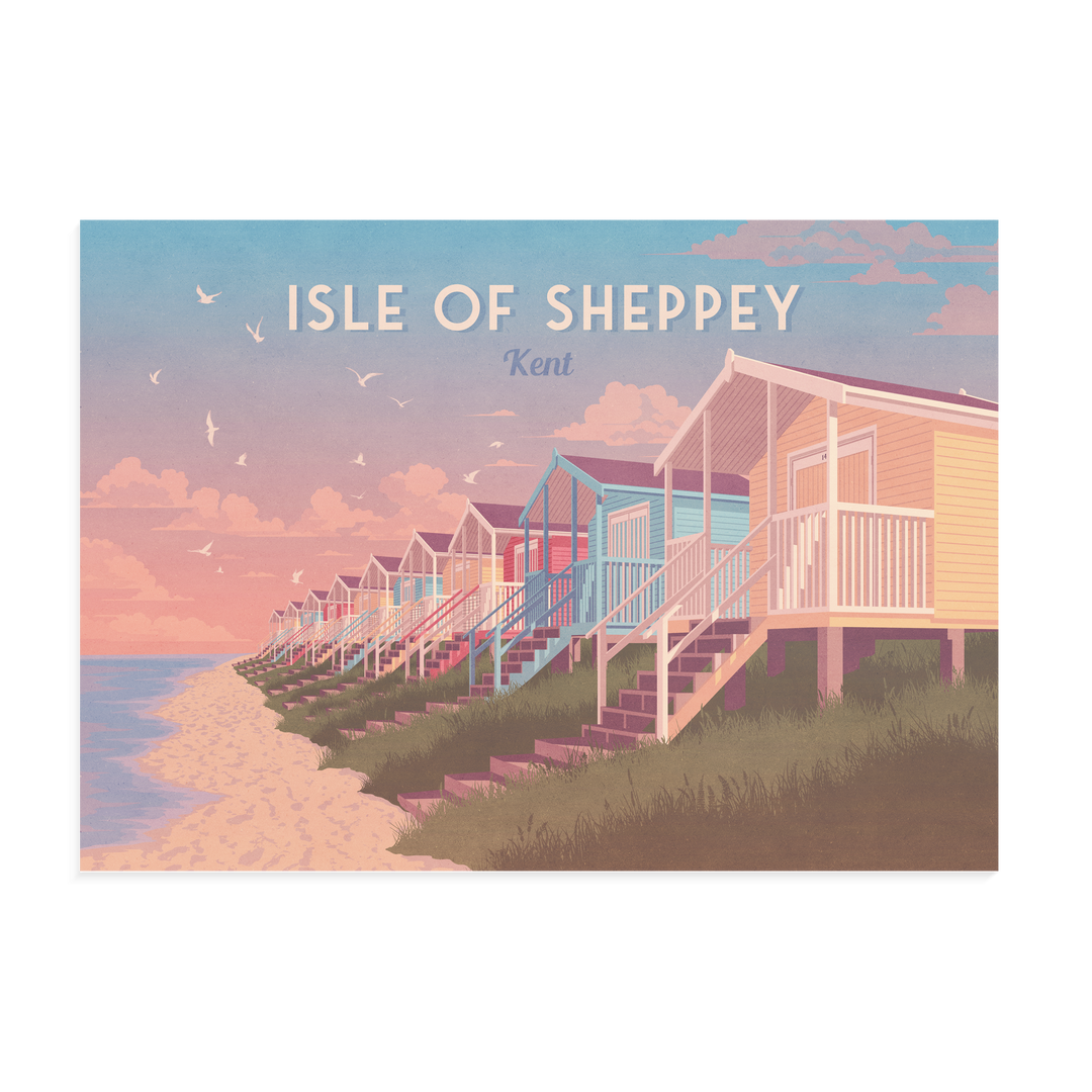 Isle of Sheppey Travel Poster