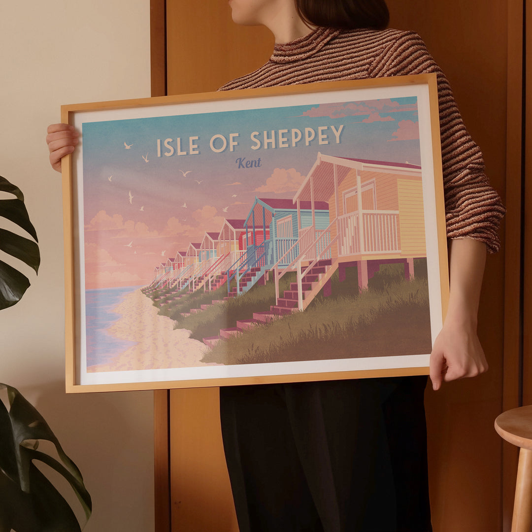 Isle of Sheppey Travel Poster