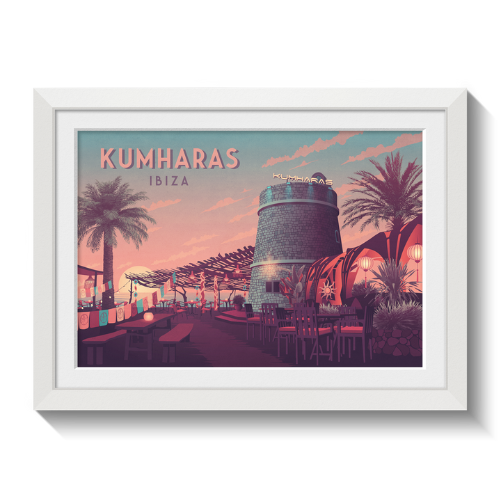 Kumharas Ibiza Nightclub Poster