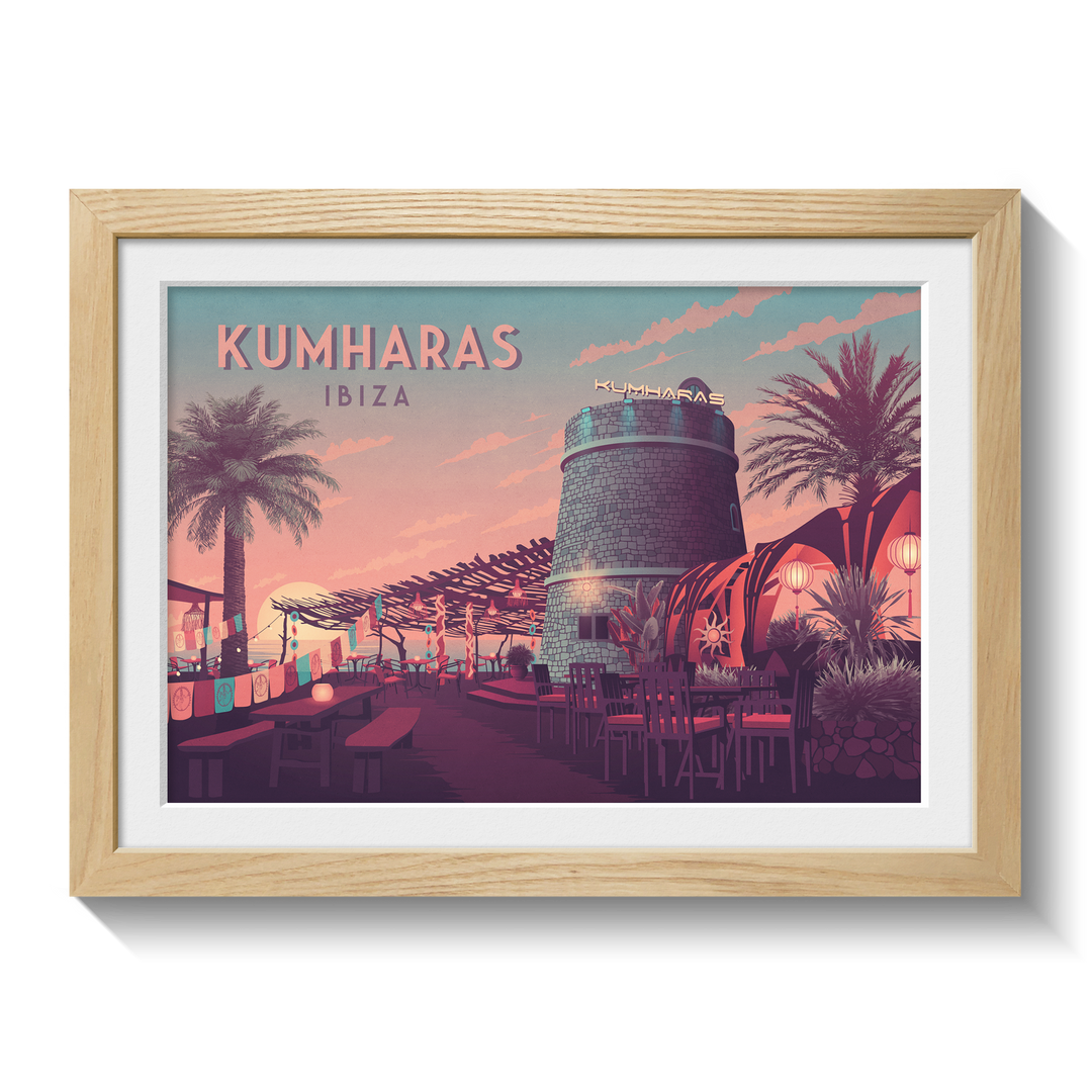 Kumharas Ibiza Nightclub Poster